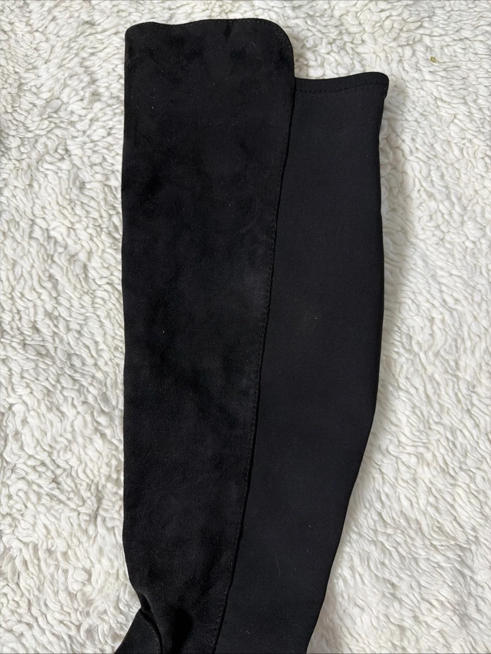 Ungillean 8.5M Classic Black Knee-High Women's Boots